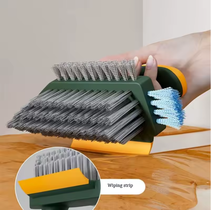Deep Cleaning Crevice Brush – Multi-Purpose Grout & Corner Scrub Brush