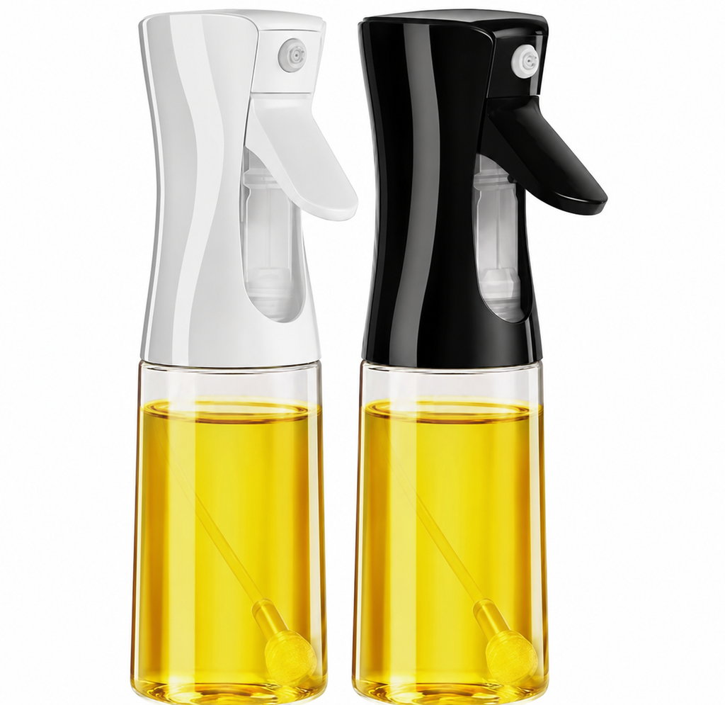 Refillable Olive Oil Sprayer – Food-Grade Oil Mister for Cooking, BBQ, Baking & Air Fryers, Reusable Spray Bottle for Olive Oil, Vinegar & More
