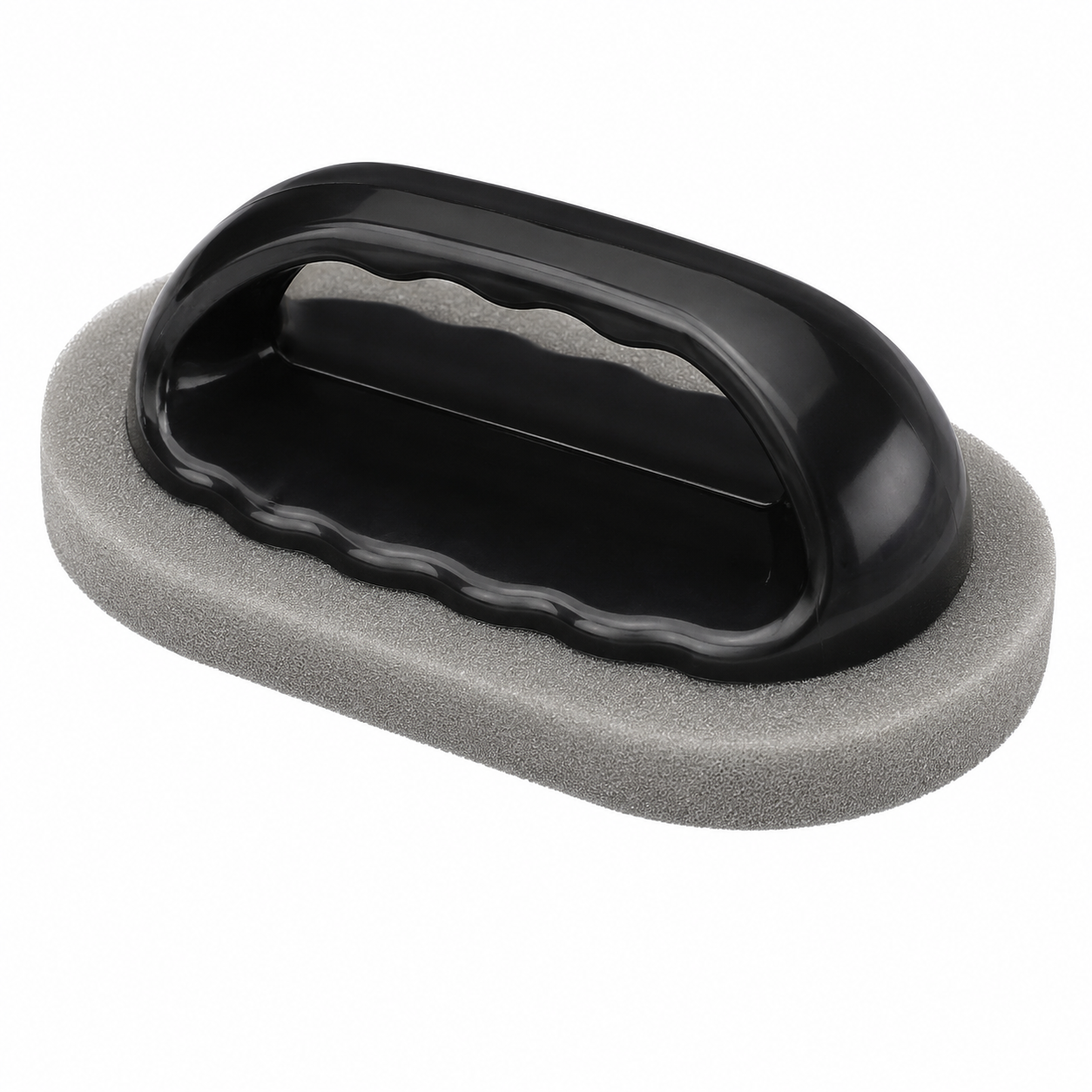 Magic Cleaning Sponge with Ergonomic Handle – Heavy-Duty Scrubbing Pad for Kitchen, Bathroom & Rust Removal