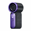 Ventilador portátil de mano Turbo – Miniventilador recargable de 3000 mAh con pantalla digital
