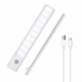 Wireless LED Night Light with Motion Sensor – USB-Rechargeable Night Lamp for Closets and Kitchen Under-Cabinet Lighting