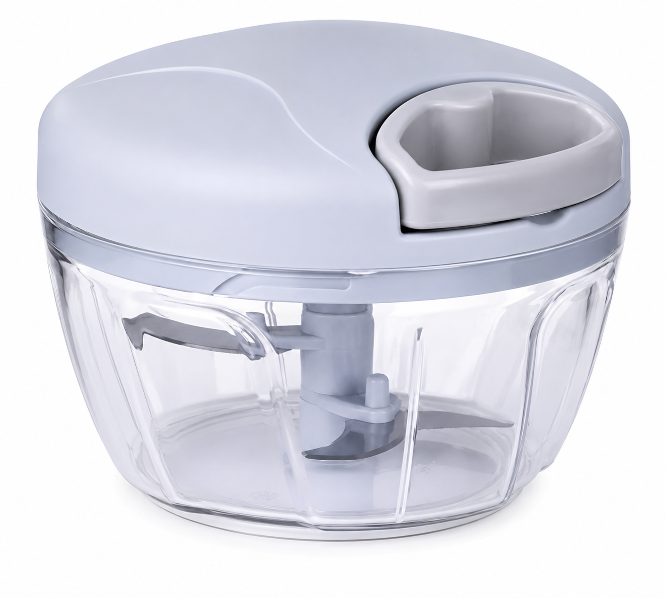 Manual Food Chopper 500ML – Hand Pull Garlic, Onion & Vegetable Chopper, Meat Mincer, Multi-Purpose Kitchen Cutter