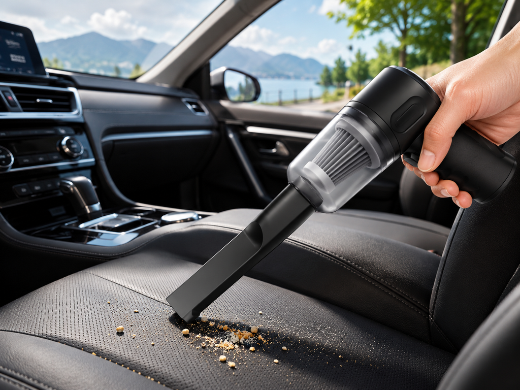 Portable Cordless Car Vacuum Cleaner – 9000Pa Powerful USB Rechargeable Handheld Vacuum