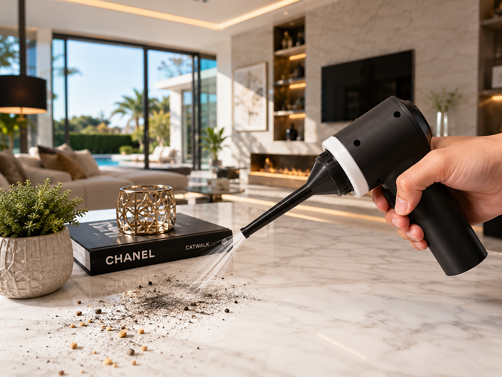 Portable Cordless Car Vacuum Cleaner – 9000Pa Powerful USB Rechargeable Handheld Vacuum