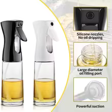 Refillable Olive Oil Sprayer – Food-Grade Oil Mister for Cooking, BBQ, Baking & Air Fryers, Reusable Spray Bottle for Olive Oil, Vinegar & More